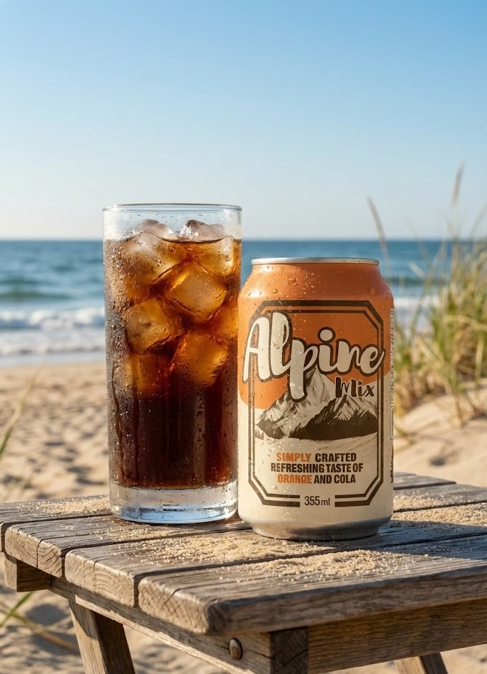 Alpine Mix on the Beach